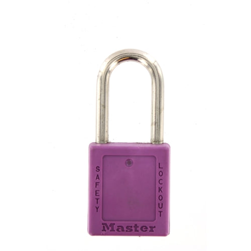 MasterLock 410PURPLE #410 Safety Lockout Padlock - PURPLE