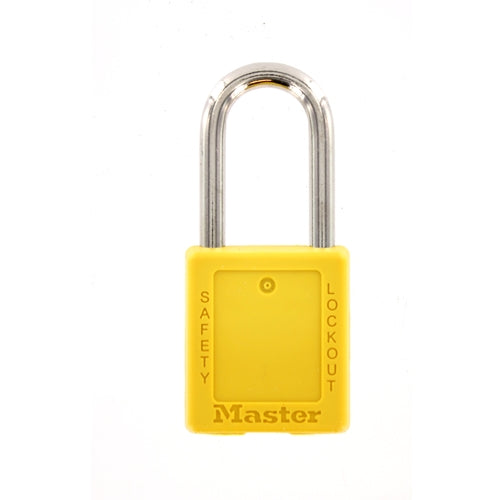 MasterLock 410YELLOW #410 safety lockout padlock