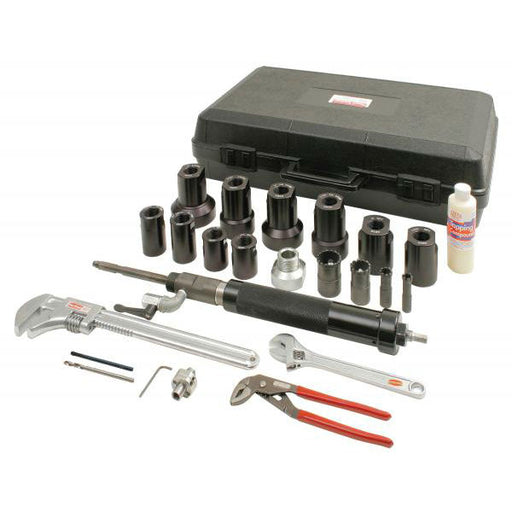 Reed 09166 FT2000CCNPT AWWA/110 Compression Feed Tap Kit 1 1/2" - 2" - My Tool Store