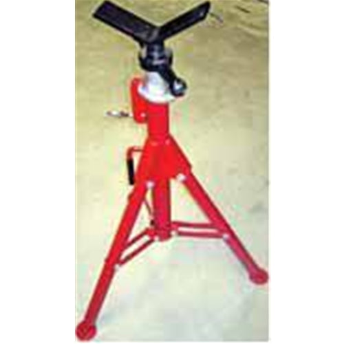 Rothenberger 10641 SUPERJACK Pipe Stand, Folding, w/V-Head - My Tool Store